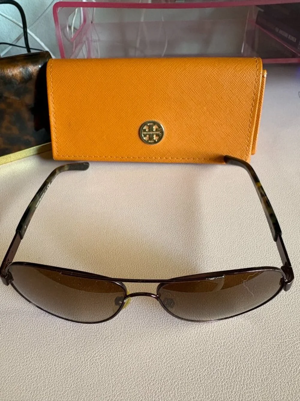 Tory Burch Aviator Sunglasses (Used)